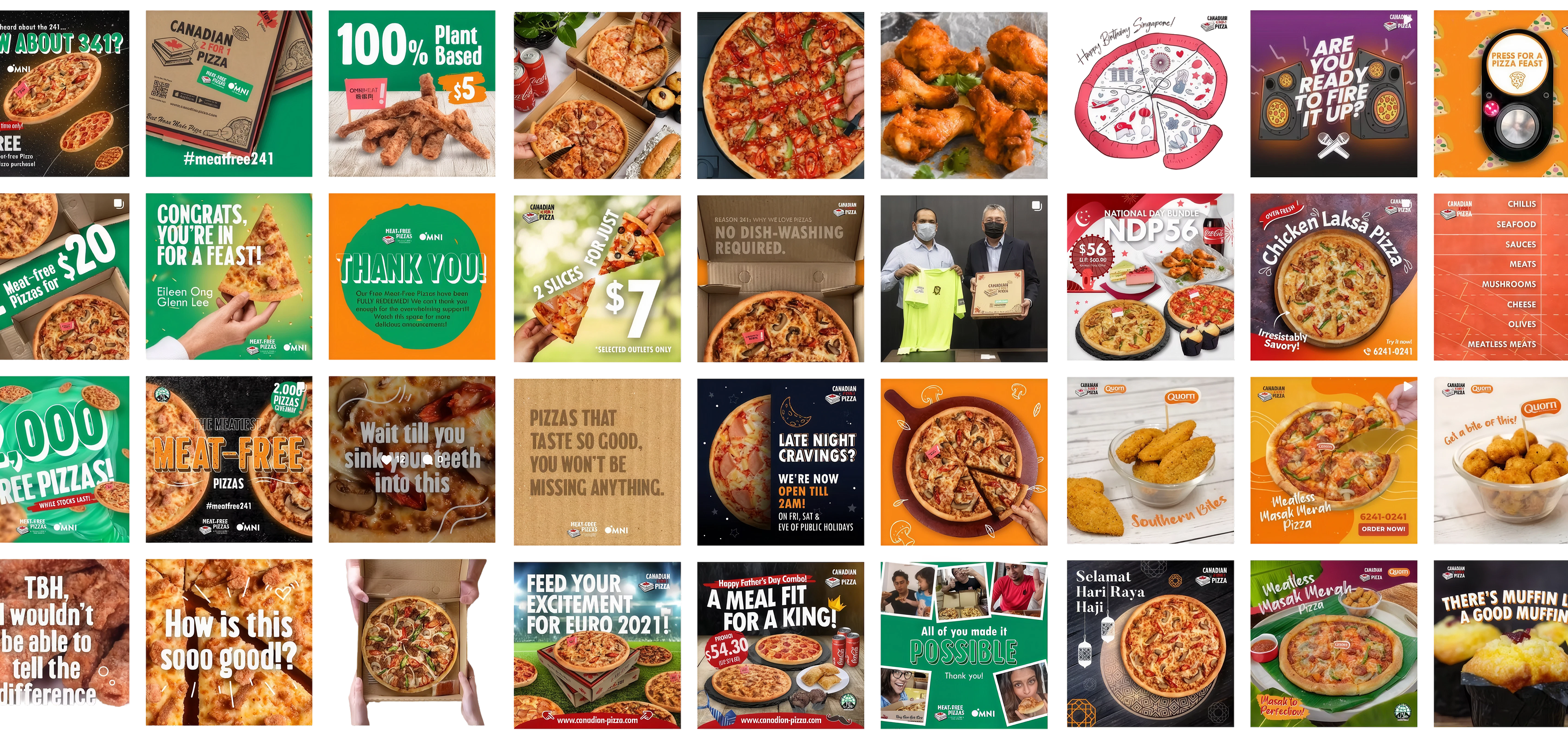 Meatless background image