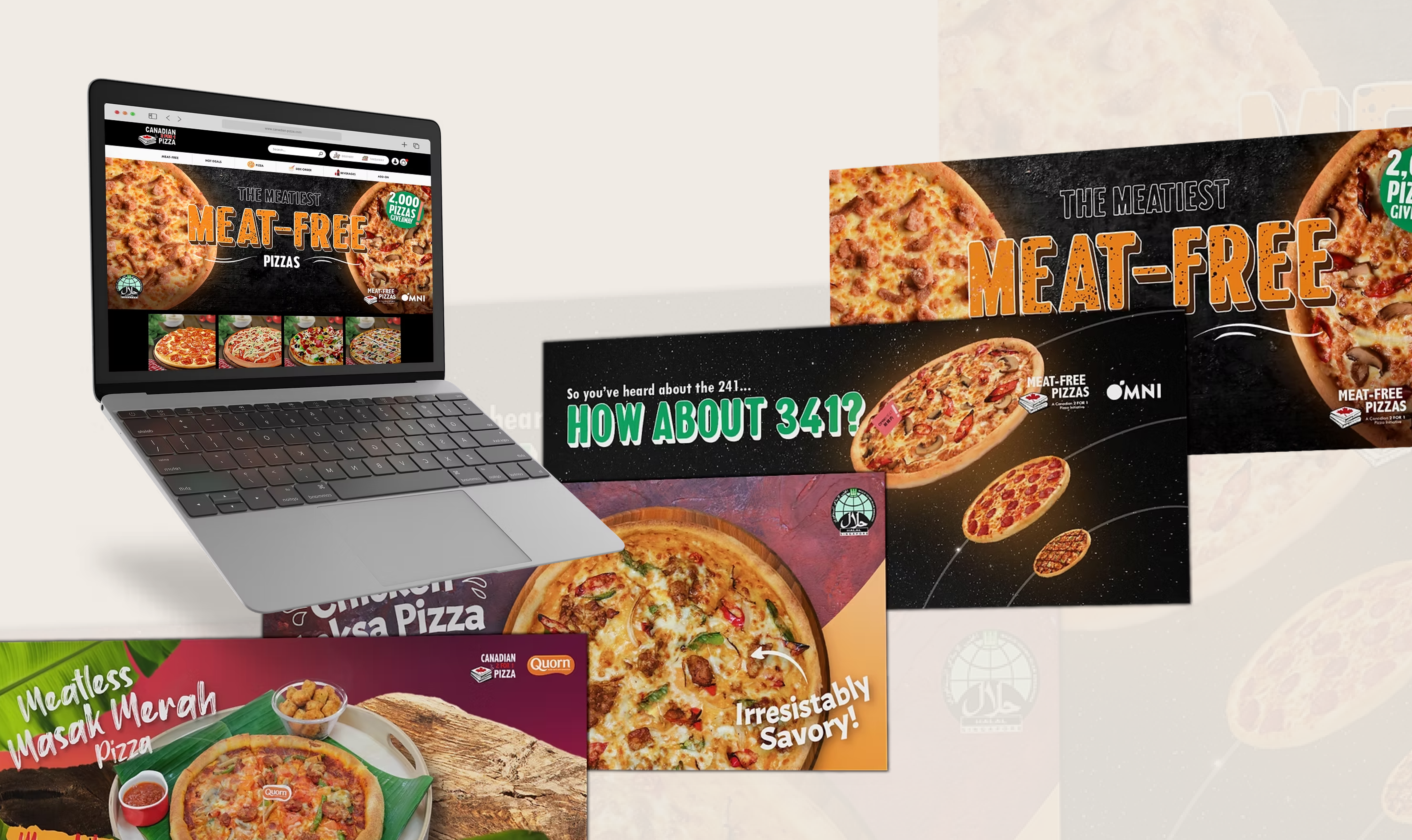 Meatless background image